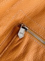 Hermès Collector's style jacket in pebbled lambskin - Image 9