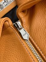Hermès Collector's style jacket in pebbled lambskin - Image 8