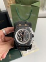 Audemars Piguet Royal Oak Series 2017 New Men'sWatch 44MM Rose Gold Ceramic Ring