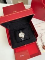 Cartier Blue Balloon Log ladies wristwatch,dial 33mm - Image 2