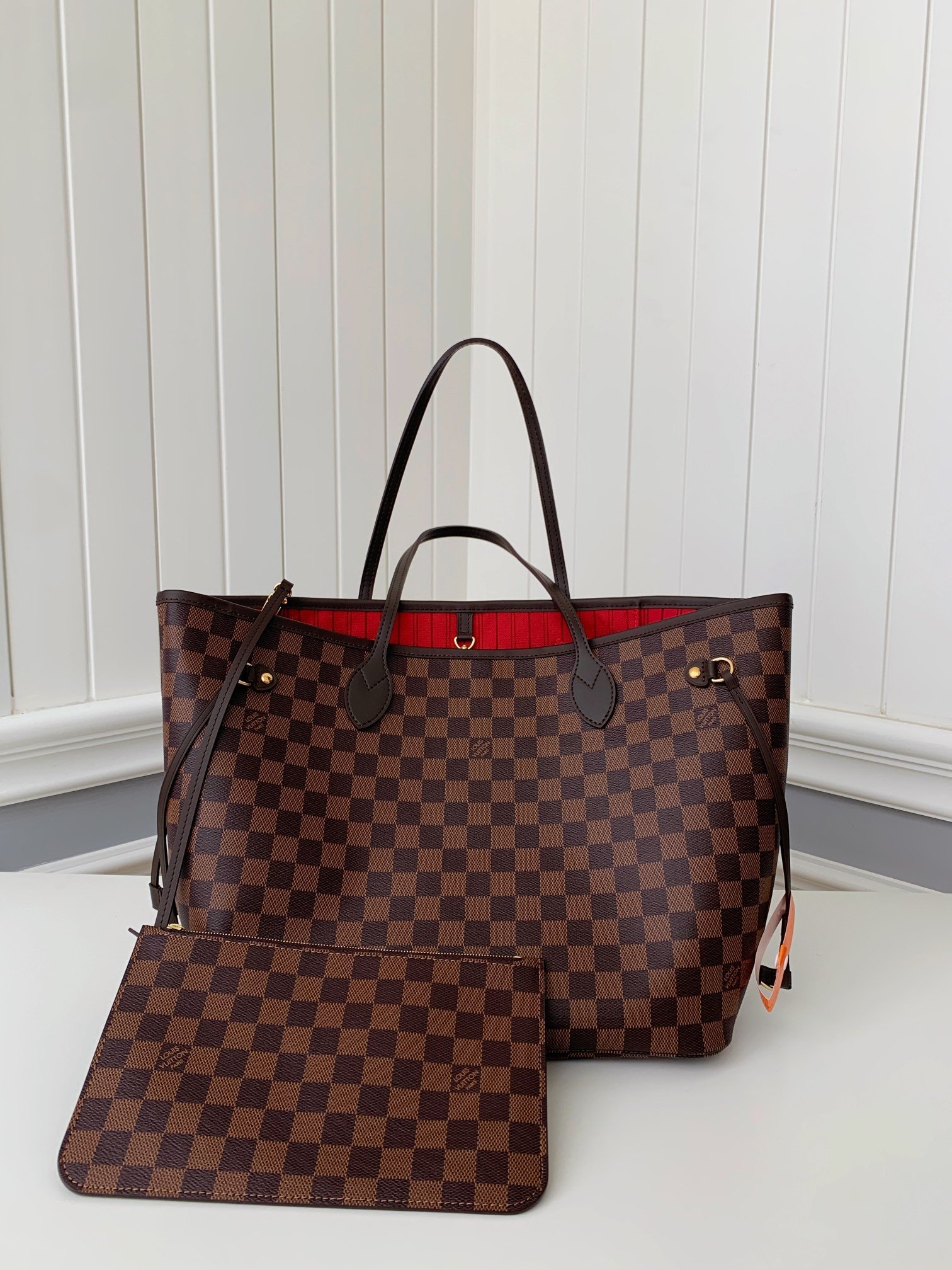 20241105_161601_4948 LOUIS VUITTON NEVERFULL shopper M41357 SIZE:31*28*14CM - Image 1