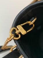 Louis Vuitton New Lafite Cotton Embroidered NANOBUCKET Handbag M82418Size: 13*17*9cm - Image 9