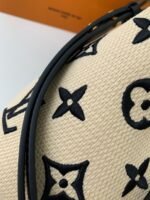 Louis Vuitton's New Lafite Cotton Embroidery NÃONO ÉBucket Bag M23080Size:26*26*17.5cm - Image 10