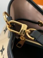 Louis Vuitton's New Lafite Cotton Embroidery NÃONO ÉBucket Bag M23080Size:26*26*17.5cm - Image 11