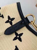 Louis Vuitton's New Lafite Cotton Embroidery NÃONO ÉBucket Bag M23080Size:26*26*17.5cm - Image 14