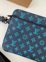 LOUIS VUITTON TRIO Full Leather Messenger Bag M46604 - Image 12