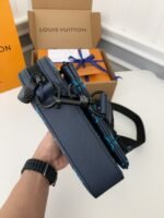 LOUIS VUITTON TRIO Full Leather Messenger Bag M46604 - Image 7