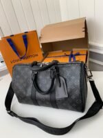 Louis Vuitton's seasonal new Keepall Bandoulière 35handbag M46655, 34*21*16cm - Image 2