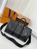 Louis Vuitton's seasonal new Keepall Bandoulière 35handbag M46655, 34*21*16cm - Image 3