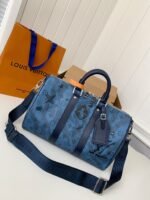 Louis Vuitton's seasonal new Keepall Bandoulière 35handbag M22573sizw:34*21*16cm - Image 2