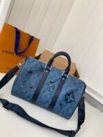 Louis Vuitton's seasonal new Keepall Bandoulière 35handbag M22573sizw:34*21*16cm - Image 3