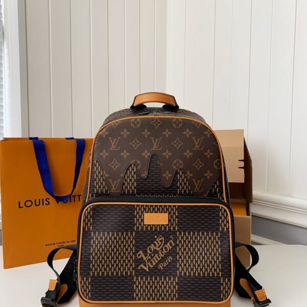 Louis Vuitton x Nigo Co branded Campus Men'sBackpack N40380, Top QualitySize: 30*39* 13cm