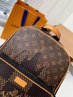 Louis Vuitton x Nigo Co branded Campus Men'sBackpack N40380, Top QualitySize: 30*39* 13cm - Image 11