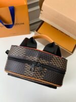 Louis Vuitton x Nigo Co branded Campus Men'sBackpack N40380, Top QualitySize: 30*39* 13cm - Image 15