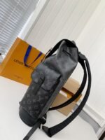 Louis Vuitton's New MONTSOURlS Men's Black FlowerBackpack M45583, Top Quality Size: 32*40*19cm - Image 6