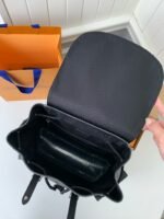 Louis Vuitton's New MONTSOURlS Men's Black FlowerBackpack M45583, Top Quality Size: 32*40*19cm - Image 10
