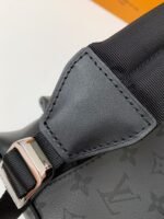 Louis Vuitton's New MONTSOURlS Men's Black FlowerBackpack M45583, Top Quality Size: 32*40*19cm - Image 14