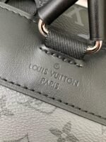 Louis Vuitton's New MONTSOURlS Men's Black FlowerBackpack M45583, Top Quality Size: 32*40*19cm - Image 17