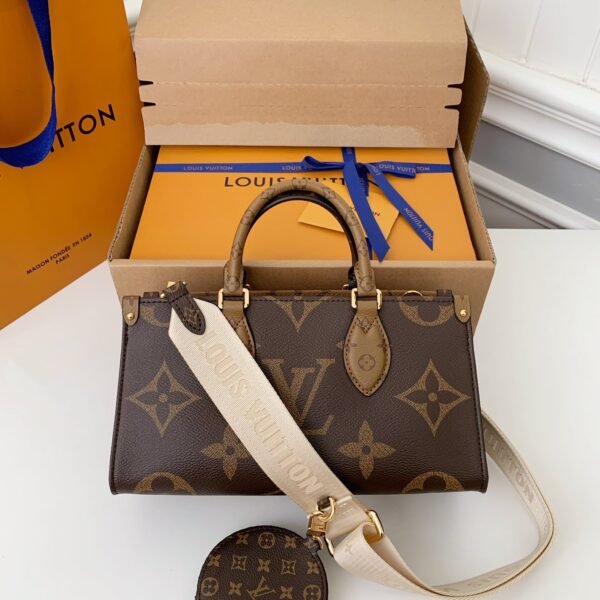 Louis Vuitton's Seasonal New ONTHEGO HorizontalHandbag M46653 Top Quality Size: 25*13* 10cm