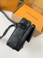 Louis Vuitton Autumn/Winter New STEAMER BlackFlower Messenger Bag M46795, Top Quality Size: 24*17*5cm - Image 7