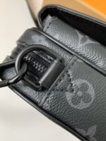 Louis Vuitton Autumn/Winter New STEAMER BlackFlower Messenger Bag M46795, Top Quality Size: 24*17*5cm - Image 9