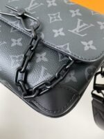 Louis Vuitton Autumn/Winter New STEAMER BlackFlower Messenger Bag M46795, Top Quality Size: 24*17*5cm - Image 12