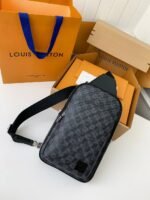 Louis Vuitton damier graphite Men'sShoulder Bags M45302, Top Quality Size: 20X31X7cm - Image 2