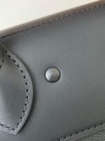 Louis Vuitton's new Sac Plat Horizontal Zippé men'sblack flower briefcase M45165Size: 25*19*8cm - Image 14