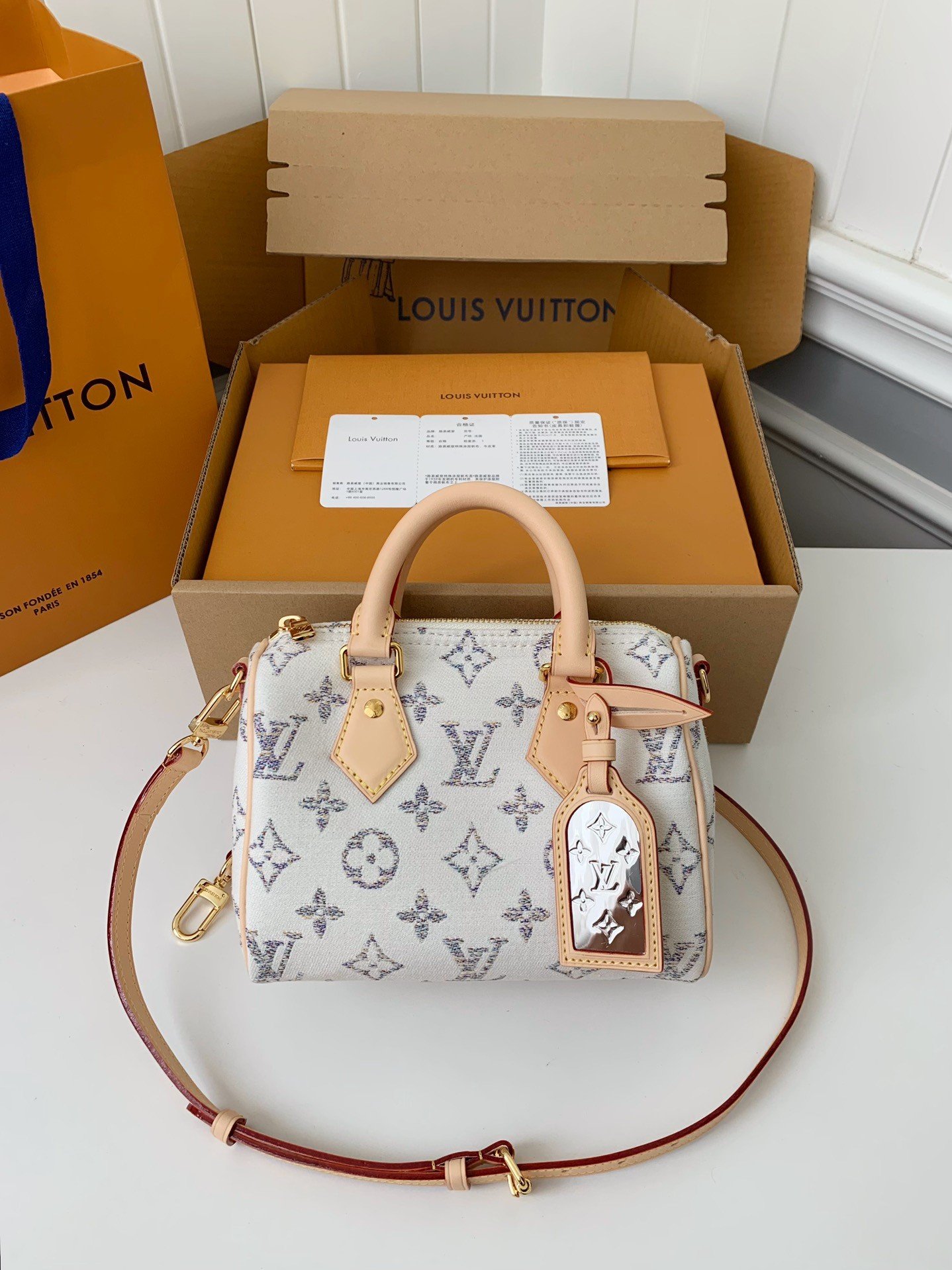 20241105_172820_6453 Louis Vuitton Speedy Bandouli ère 20M24709 Size:20.5*13.5*12cm - Image 1