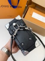 Louis Vuitton New SIDE TRUNK full leathermedium size handbag M11350 Size:21*14*6cm - Image 6