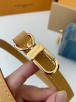 Louis Vuitton The new SPEEDY 18bandoulière tannin denim handbag N40682 Size:18*12*10cm - Image 15