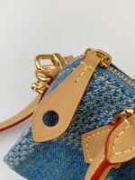 Louis Vuitton The new SPEEDY 18bandoulière tannin denim handbag N40682 Size:18*12*10cm - Image 10