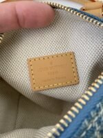 Louis Vuitton The new SPEEDY 18bandoulière tannin denim handbag N40682 Size:18*12*10cm - Image 8