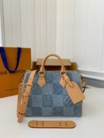 Louis Vuitton The new SPEEDY 25bandoulière tannin denim handbag N40700 Size:25*15*15cm