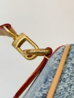 Louis Vuitton The new SPEEDY 25bandoulière tannin denim handbag N40700 Size:25*15*15cm - Image 11