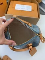 Louis Vuitton The new SPEEDY 25bandoulière tannin denim handbag N40700 Size:25*15*15cm - Image 10