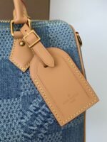 Louis Vuitton The new SPEEDY 25bandoulière tannin denim handbag N40700 Size:25*15*15cm - Image 12