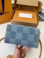 Louis Vuitton The new SPEEDY 25bandoulière tannin denim handbag N40700 Size:25*15*15cm - Image 6