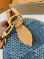 Louis Vuitton The new SPEEDY 25bandoulière tannin denim handbag N40700 Size:25*15*15cm - Image 17