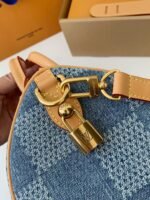 Louis Vuitton The new SPEEDY 25bandoulière tannin denim handbag N40700 Size:25*15*15cm - Image 18