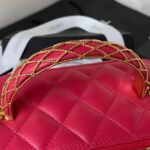 Chanel 23A New Handle WOC AP3383, Top Quality Size: 17cm - Image 3