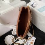 Chanel 23A Golden Little Lion Chain Bag AP3429, Top Quality Size: 19*13*8cm - Image 7