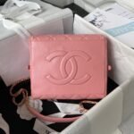 Chanel 23A Premium Handmade Sheepskin PortableLunch Box Bag AS4201, Top QualitySize: 17*21*5.5cm - Image 4