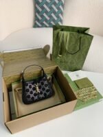 Gucci jackie 1961 series mini handbagSixe: 19*13*3cm - Image 2