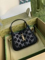 Gucci jackie 1961 series mini handbagSixe: 19*13*3cm