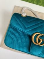 Gucci Marmont Series of Cashmere cross body bagSize:26*15*7cm - Image 13