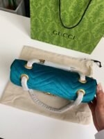 Gucci Marmont Series of Cashmere cross body bagSize:26*15*7cm - Image 3