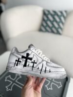 Chrome Hearts x Nike Air Force 1 sneakers - Image 5