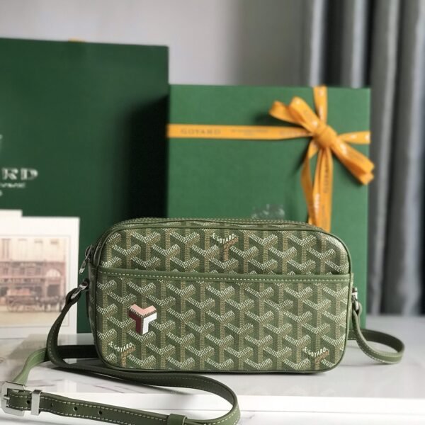 Goyard 2023 brand new Khaki Green Cap-Vert camera bag
