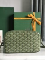 Goyard 2023 brand new Khaki Green Cap-Vert camera bag - Image 6